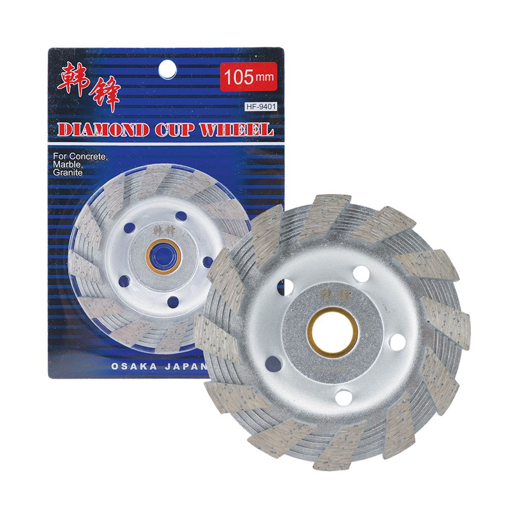 韓鋒 粗齒磨盤 4" HF-9401