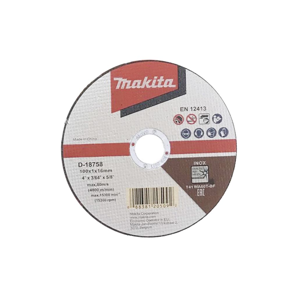 Makita 4" 拮碟 D-18758