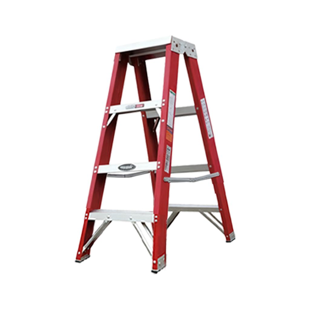 Maple|楓葉牌 玻璃鋼絕緣雙側梯 XG-107A3 踏板數: 3+3