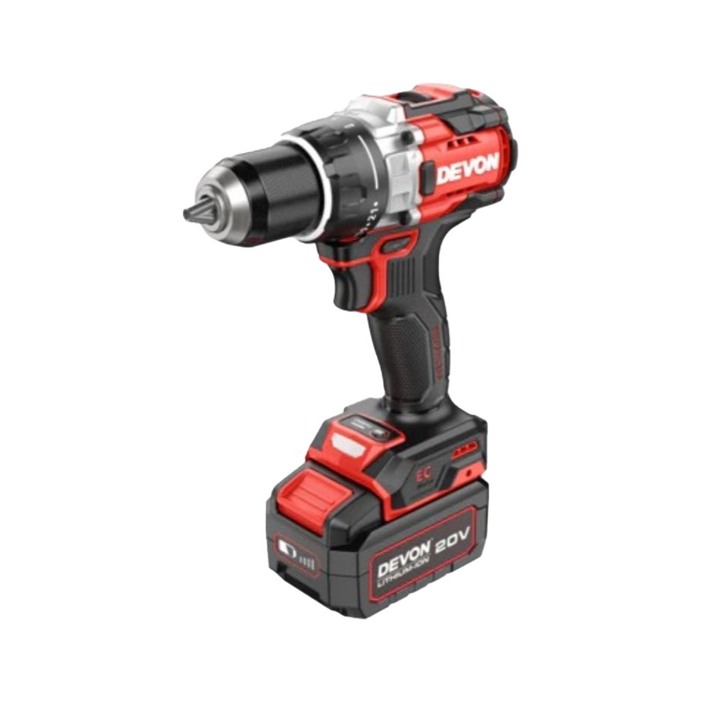 Devon|大有 無刷三功能電鑽 (TURBO 模式) 淨機 20V 5223Li-Z