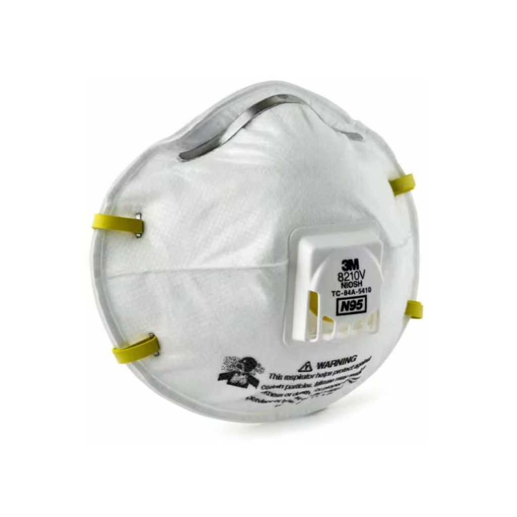 3M 8210V N95 即棄防塵口罩配備呼氣閥 (10個/盒)
