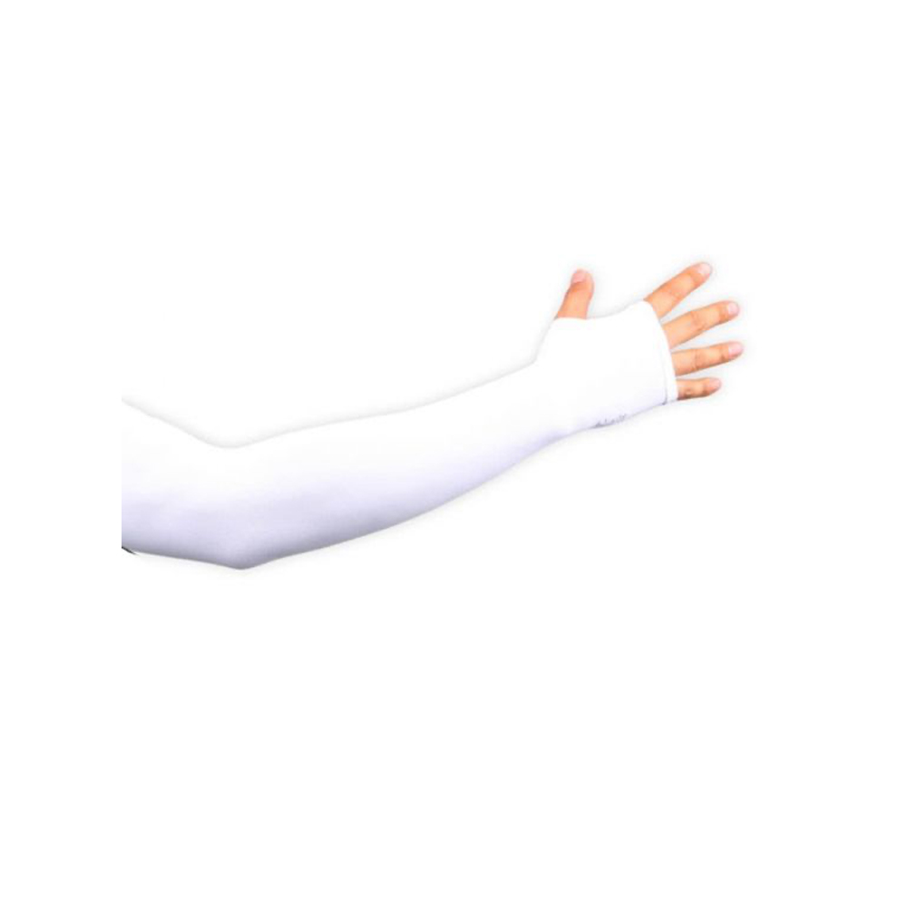 N-rit 防曬手袖 白色 NR-TUC-DGA