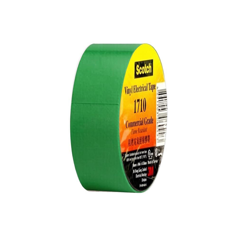 3M|Scotch 綠色電線膠布(18mm x 10m x 0.18mm) 1710