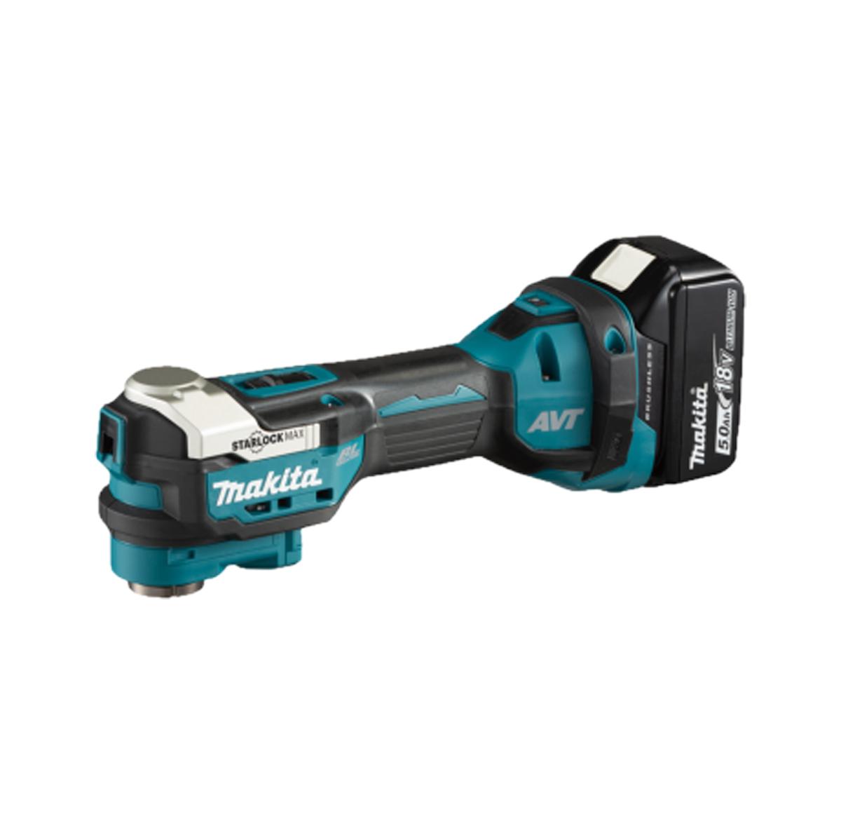 Makita|牧田 充電式多功能切割打磨機 (Starlock) (淨機) 18V DTM52ZX1