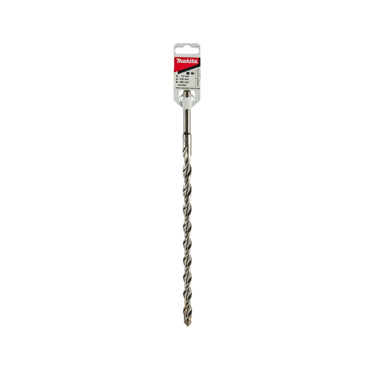 Makita|牧田 V PLUS 四坑鑽頭(兩刃) 14*310mm B-47824